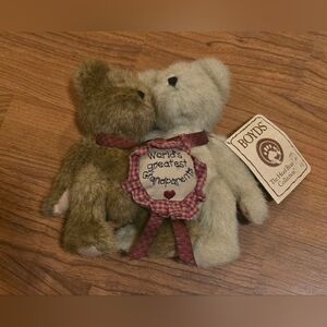 Boyds Bears World's Greatest Grandparents Head Bean Collection 903097